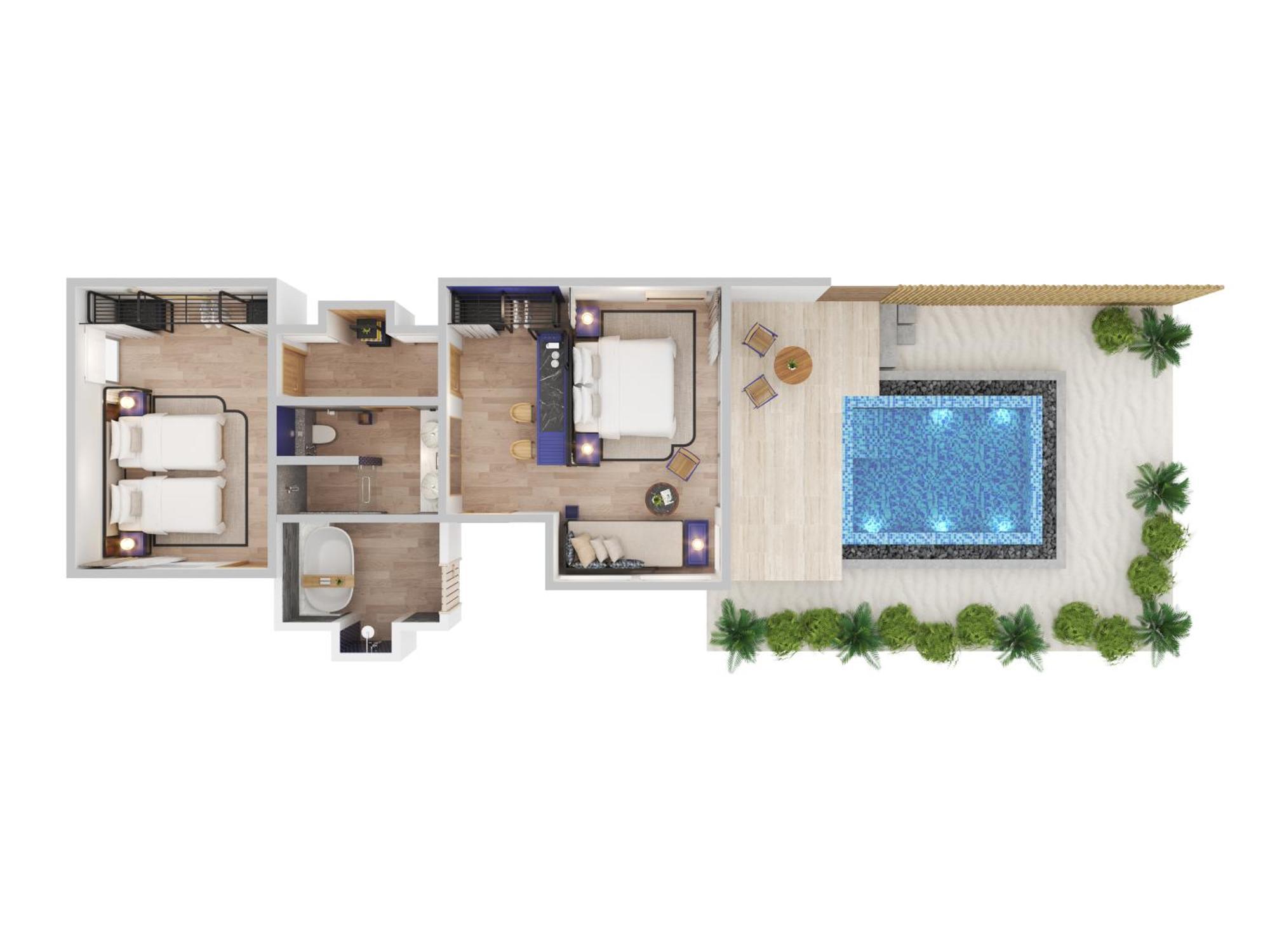 Kendhoo Avani Plus Fares Maldives Resort - 50 Percent Off On Seaplane Transfer For Minimum Stay Of 3 Nights And More For Stays Until 31 October 2025 חדר תמונה