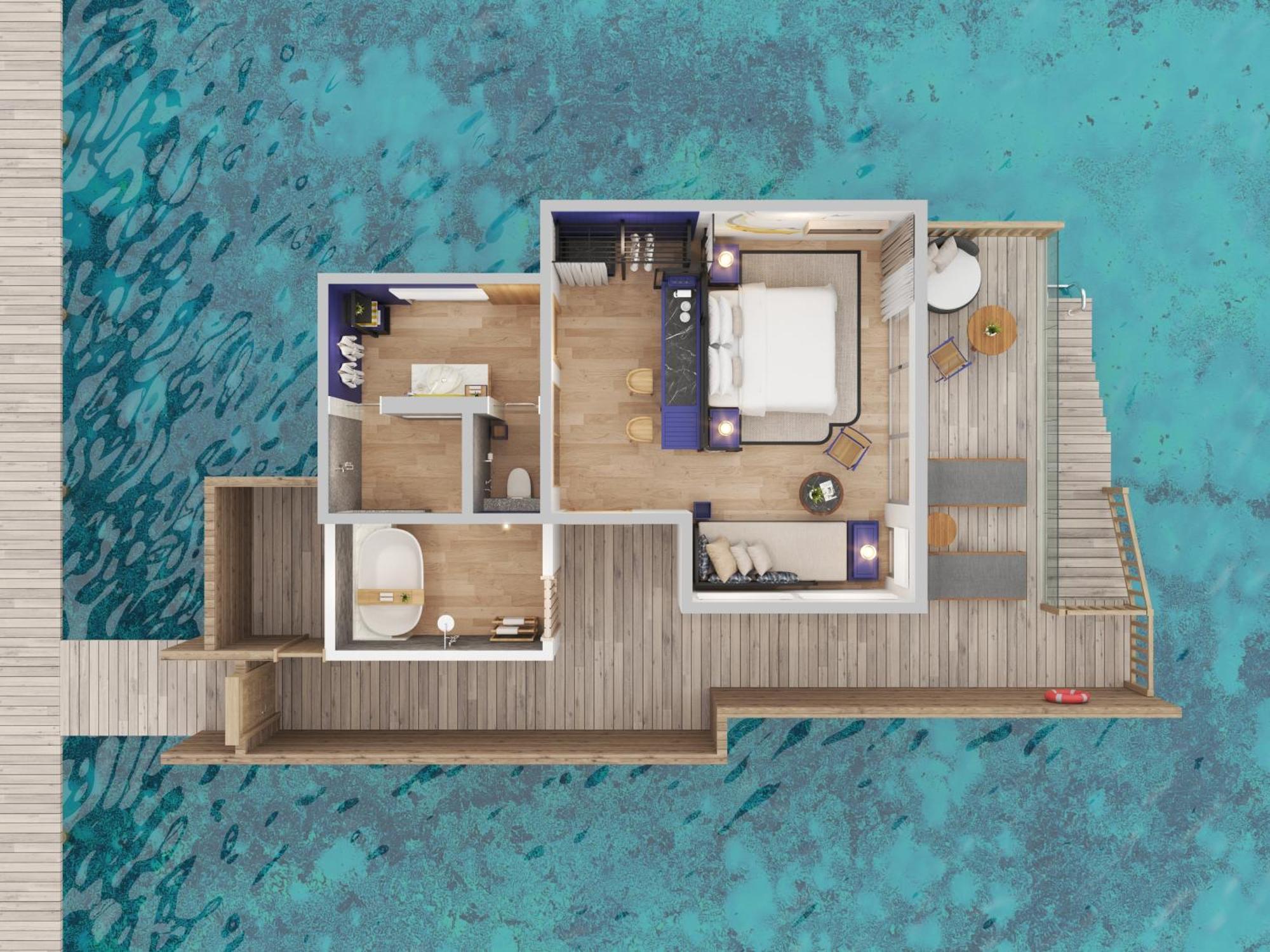 Kendhoo Avani Plus Fares Maldives Resort - 50 Percent Off On Seaplane Transfer For Minimum Stay Of 3 Nights And More For Stays Until 31 October 2025 חדר תמונה